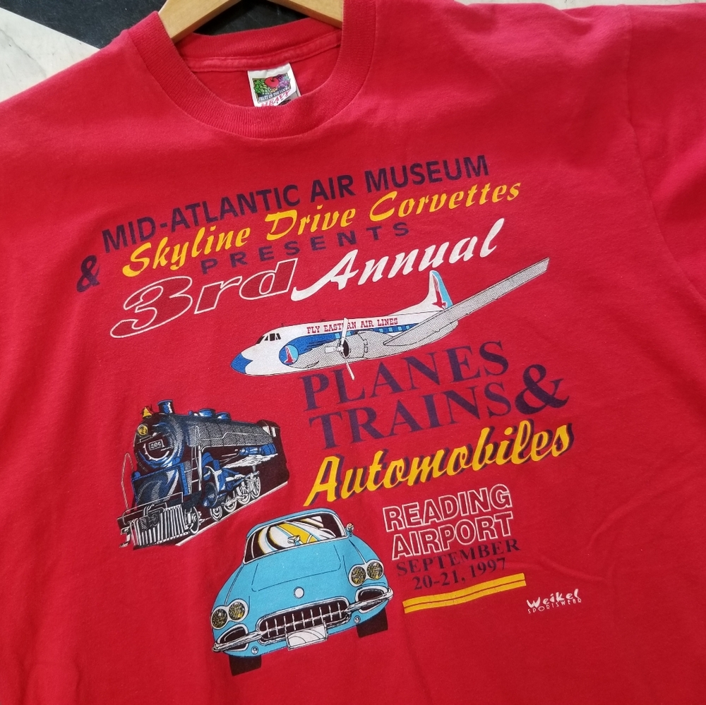 1997 Vintage Corvette/Airshow T Shirt